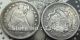 1870 Seated Quarter COIN COPY FREE SHIPPING