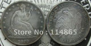 1870-S SEATED LIBERTY HALF DOLLAR Copy Coin commemorative coins