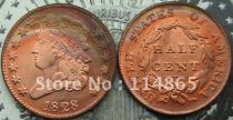 1828 Classic Head Half Cent Copy Coin commemorative coins