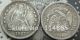 1867 Seated Quarter COIN COPY FREE SHIPPING
