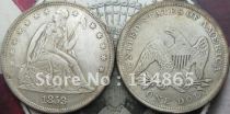 1853 Seated Liberty Silver Dollar Copy Coin commemorative coins