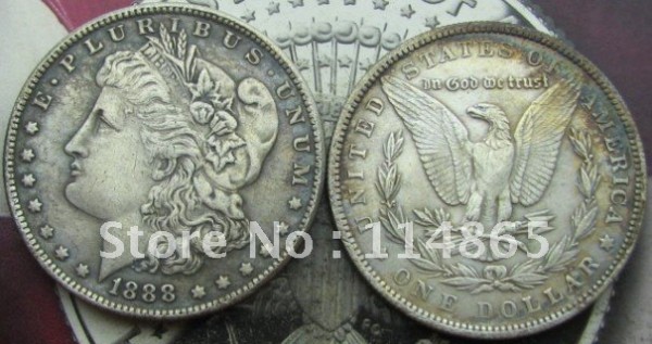 1888-P Morgan Dollar Copy Coin commemorative coins