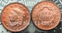 1820 Coronet Head Large Cents Copy Coin commemorative coins