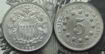 1883 SHIELD NICKEL Copy Coin commemorative coins
