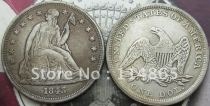 1843 Seated Liberty Silver Dollar Coin COPY FREE SHIPPING