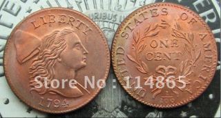 1794 LIBERTY CAP Large Cent Copy Coin commemorative coins