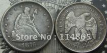 1876-CC Liberty Seated Twenty Cent COPY commemorative coins