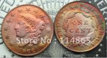1822 Coronet Head Large Cents Copy Coin commemorative coins