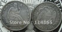 1874-CC with Arrows Seated Half dollar Copy Coin commemorative coins