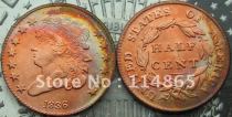 1836 Classic Head Half Cent Copy Coin commemorative coins