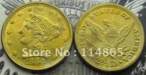 1854-S $2 1/2 Gold Coronet Liberty Head Quarter Eagle COPY FREE SHIPPING