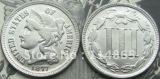 1877 THREE CENT NICKEL Copy Coin commemorative coins