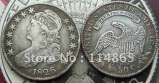 1826 BUST HALF Dollar Copy Coin commemorative coins