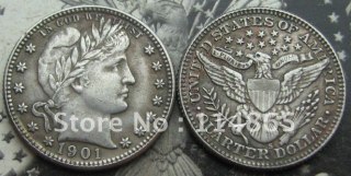 1901-S BARBER QUARTER Copy Coin commemorative coins