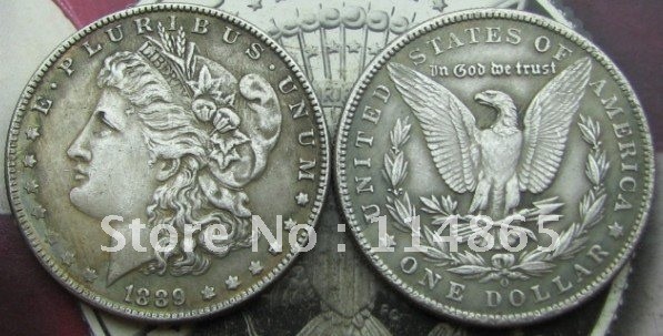 1889-O Morgan Dollar Copy Coin commemorative coins