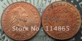 1792 COPPER CENTER CENT COPY commemorative coins