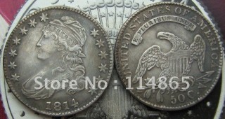 1814 BUST HALF Dollar Copy Coin commemorative coins