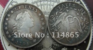 1795 Flowing Hair half Dollar Copy Coin commemorative coins
