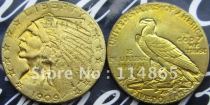 1909-S $5 GOLD Indian Half Eagle Copy Coin commemorative coins