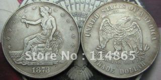 1873-CC Trade Dollar COIN COPY FREE SHIPPING