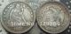 1887 Seated Liberty Quarter COIN COPY FREE SHIPPING