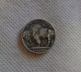 Hobo Nickel Coin_Type #35_1936-S BUFFALO NICKEL Copy Coin