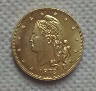 USA 1872 $3.00 Amazonian Patterns COPY COIN commemorative coins