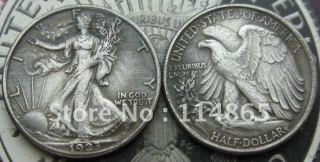 1923-S Walking Liberty Half DollarCOIN COPY FREE SHIPPING