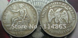 1875-P Trade Dollar COIN COPY FREE SHIPPING