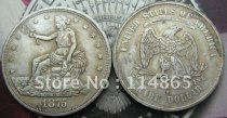 1875-S Trade Dollar COIN COPY FREE SHIPPING