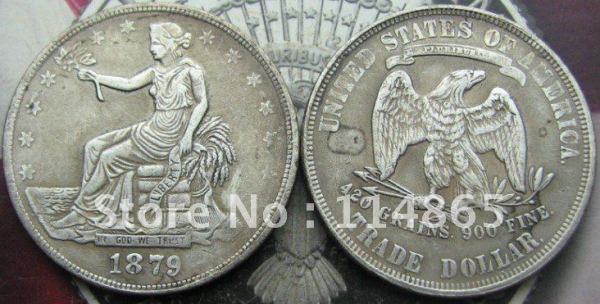 1879-P Trade Dollar COIN COPY FREE SHIPPING