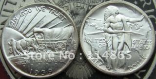 1939-S  OREGON TRAIL COMMEMORATIVE HALF DOLLAR UNC COPY FREE SHIPPING