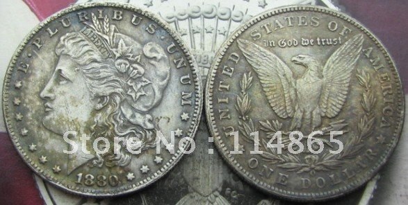 1880-O Morgan Dollar COIN COPY FREE SHIPPING