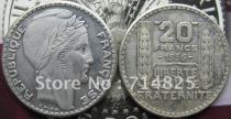 1936 France 20 Franc Coin KM#879 COPY commemorative coins