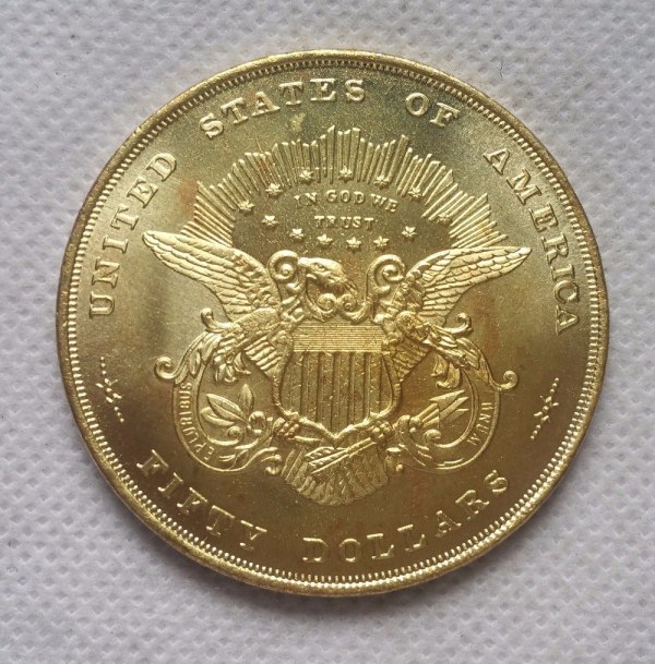 USA 1877 $50 Fifty Dollar Patterns Copy Coin commemorative coins