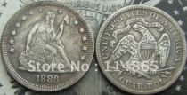 1886 Seated Liberty Quarter COIN COPY FREE SHIPPING