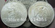 1882-P Trade Dollar UNC COIN COPY FREE SHIPPING