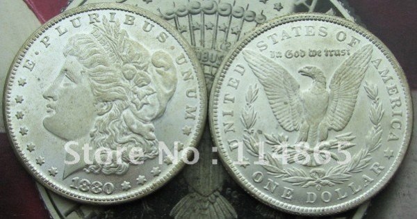 1880-O Morgan Dollar UNC COIN COPY FREE SHIPPING