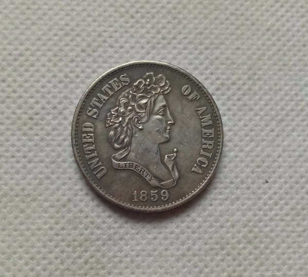 1859 French Head Half Dollar Patterns Copy Coin commemorative coins
