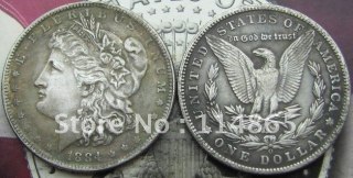 1884-O Morgan Dollar COIN COPY FREE SHIPPING