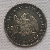 USA 1838 P50C Liberty Facing Left Half Dollar Patterns COPY COIN commemorative coins