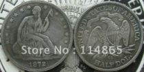 USA 1872- CC  SEATED LIBERTY HALF DOLLAR Copy Coin commemorative coins