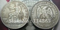 1878-P Trade Dollar COIN COPY FREE SHIPPING