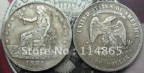 1881-P Trade Dollar COIN COPY FREE SHIPPING