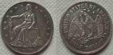 1859 Paquet Seated Half Dollar Patterns Copy Coin commemorative coins