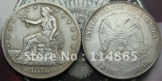 1878-CC Trade Dollar COIN COPY FREE SHIPPING