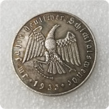Type #4_1933 German WW2 Commemorative COIN COPY FREE SHIPPING