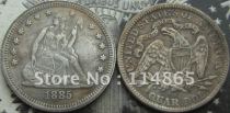 1885 Seated Liberty Quarter COIN COPY FREE SHIPPING