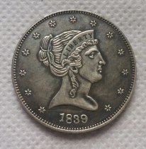 USA 1839 P50C Backward Head Half Dollar Patterns COPY COIN commemorative coins