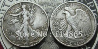1921-S Walking Liberty Half DollarCOIN COPY FREE SHIPPING